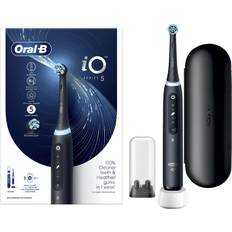 Elektriske tannbørster & Tannspylere Oral-B Electric Toothbrush iOG5.1B6.2DK iO5 Rechargeable, For adults, Number of brush heads included 1, Matt Black, Number of teeth brushing modes 5