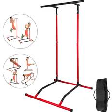 VEVOR Portable Outdoor Pull Up Bar & Dip Station with Bag