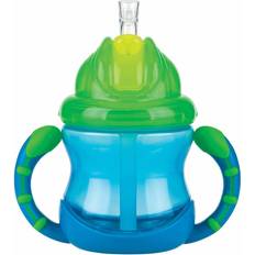 Nuby Auslaufsichere Becher Nuby Flip-It Mugg Med Handtag, Blå 240 ml