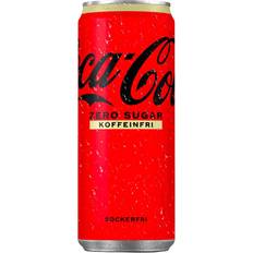 Matvarer Coca-Cola Zero Caffeine-Free 33cl 1pakk