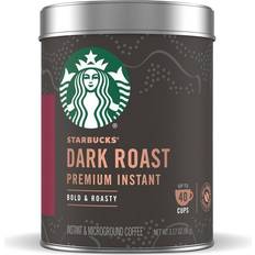 Starbucks Instant Coffee Starbucks Dark Roast Premium Instant Coffee 3.17oz