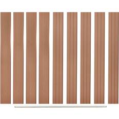 vidaXL Replacement Fence Boards 9 WPC 66.9"