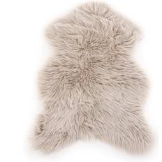 Venture Home Katy Sheepskin Polyester/fake suede/Acrylic Hvit, Beige