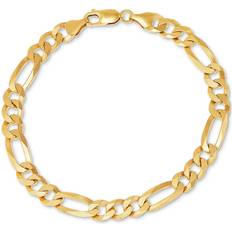 Macy's Figaro Link Bracelet - Gold