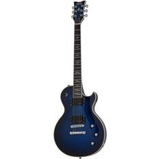 Schecter Electric Guitars Schecter Solo-II Supreme Electric Guitar See Thru Blue Burst