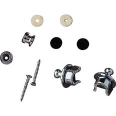 Fender Strap Locks and Buttons Set - Chrome