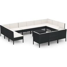 vidaXL 3094628 Loungesett, 1 Bord inkl. 13 Soffor