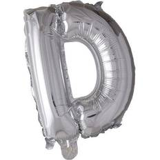 Fiesta Letter Balloons D 100cm Silver