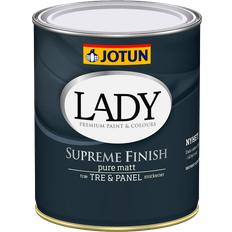 Jotun Interiørmaling - Tremaling Jotun Lady Supreme Finish Tremaling White Base 0.68L