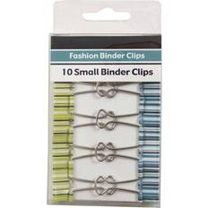 3 inch binder clips Jam Paper 3/4" 10pk Colorful Binder Clips
