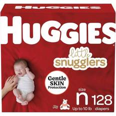 Huggies Little Snugglers Baby Diapers Size N 128pcs