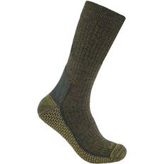 Carhartt Men Underwear Carhartt Men's Force Grid Midweight Crew Socks, Olive SKU 864362