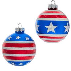 Kurt Adler Stars and Stripes Christmas Tree Ornament 6