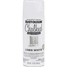 Indoor Use - Wood Paints Rust-Oleum Chalked 12 oz Wood Paint Linen White