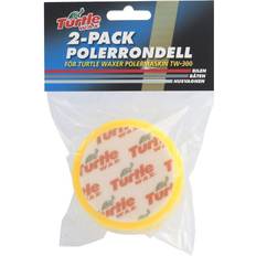 Polersvamper Turtle Wax Polérrondell Gul 100mm 2-pack