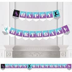 Must Dance to the Beat Dance Birthday Party Bunting Banner Birthday Party Decorations Happy Birthday