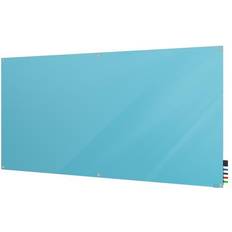 Blue Presentation Boards Ghent Harmony 4'H Magnetic Glass Whiteboard