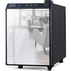 Mini fridge with glass door Black & Decker BD60316 6 Black