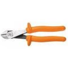 Klein Tools Insulated High-Leverage Diagonal-Cutting Pliers Angled Head