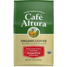 Whole Bean Coffee Cafe Altura Organic French Roast Italian Style Whole Bean