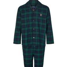 Grønne Nattøy Polo Ralph Lauren Long Sleeve Pyjama Set