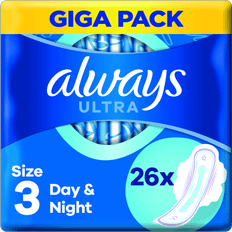 Always Menstruationsschutz Always Ultra Day & Night with Wings 26-pack