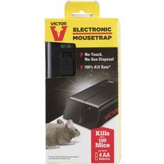 Black Electronic Mouse Mice Rat Zapper Rodent Trap Killer Victor Controllor  for sale online