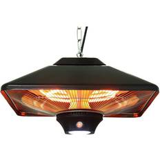 Electric patio heater EnerG+ Hea-21288 Infrared Electric Hanging Heater Black
