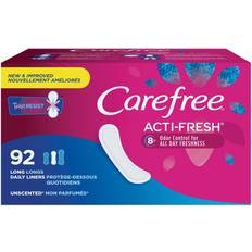 Carefree Acti-Fresh Long Pantiliners - Unscented - 92ct 92 ct