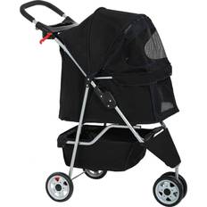 BestPet Dog 3 Wheels Stroller 74.9x101.1