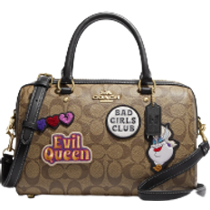 Coach Disney Villain Patches Rowan Satchel Bag