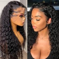 Black Extensions & Wigs Wingirl 13x4 HD Lace Front Wig 20 inch Natural Black