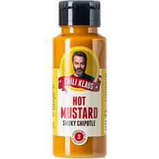 Sauser på salg Chili Klaus Hot Mustard Smoky Chipotle 3 250g 25cl