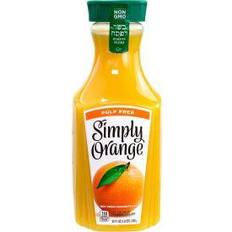 Juice & Fruit Drinks Simply Orange Juice Pulp Free, 52 oz, 2/Pack 902-00102