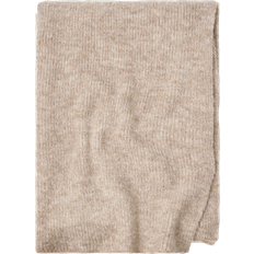 Vero Moda – Beige, ribbstickad halsduk-Naturlig One