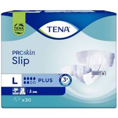 Fuktighetsgivende Inkontinensbeskyttelse TENA Proskin Slip Plus Large 30-pack