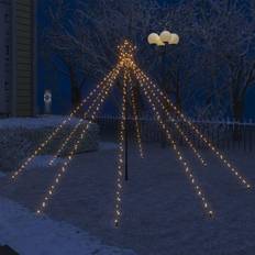 vidaXL Julgran LED inomhus/utomhus 400 lysdioder 2,5 Weihnachtsbaum