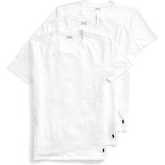 Polo Ralph Lauren Men - White Clothing Polo Ralph Lauren Big & Tall Crew Neck Undershirt 3-pack