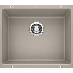 White Kitchen Sinks Blanco Precis 20 3/4" Large Bowl Undermount