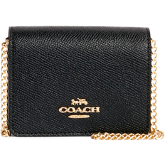Coach Double Zip Wallet Wristlet Style No. C5610 Black 