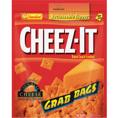 Vitamin D Crackers & Crispbreads Cheez-It Baked Snack Crackers Cheddar 7oz 1