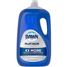 Kitchen Cleaners Dawn Ultra Platinum Power Dishwashing Liquid Refreshing Rain 0.71gal