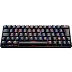Fourze GK60 Gaming Keyboard no Numpad black