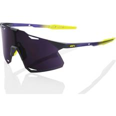 100% S3 Matte Black Adult Sunglasses w/ Hiper Blue Multilayer