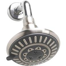 Bath Bliss Satin 5 Deluxe Shower Gray, Silver