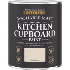 Rust-Oleum Chalky Kitchen Cupboard Paint Clotted Cream Holzfarbe