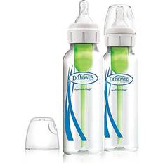 Best Baby Bottle Dr. Brown's Natural Flow Options+ Narrow Glass Bottle 2-pack