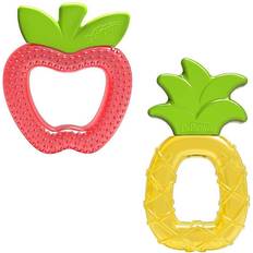 Plastic Teething Toys Dr. Brown's AquaCool Water Filled Teether Pineapple & Apple