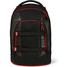 Schulranzen Satch Unisex barn pack skolryggsäck skolryggsäck, Fire Phantom – svart, Einheitsgröße, skolryggsäck