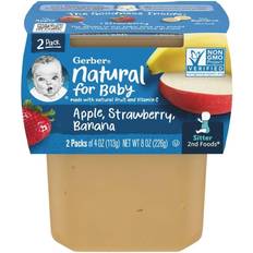 Gerber 2nd Foods Apple Strawberry Banana 2